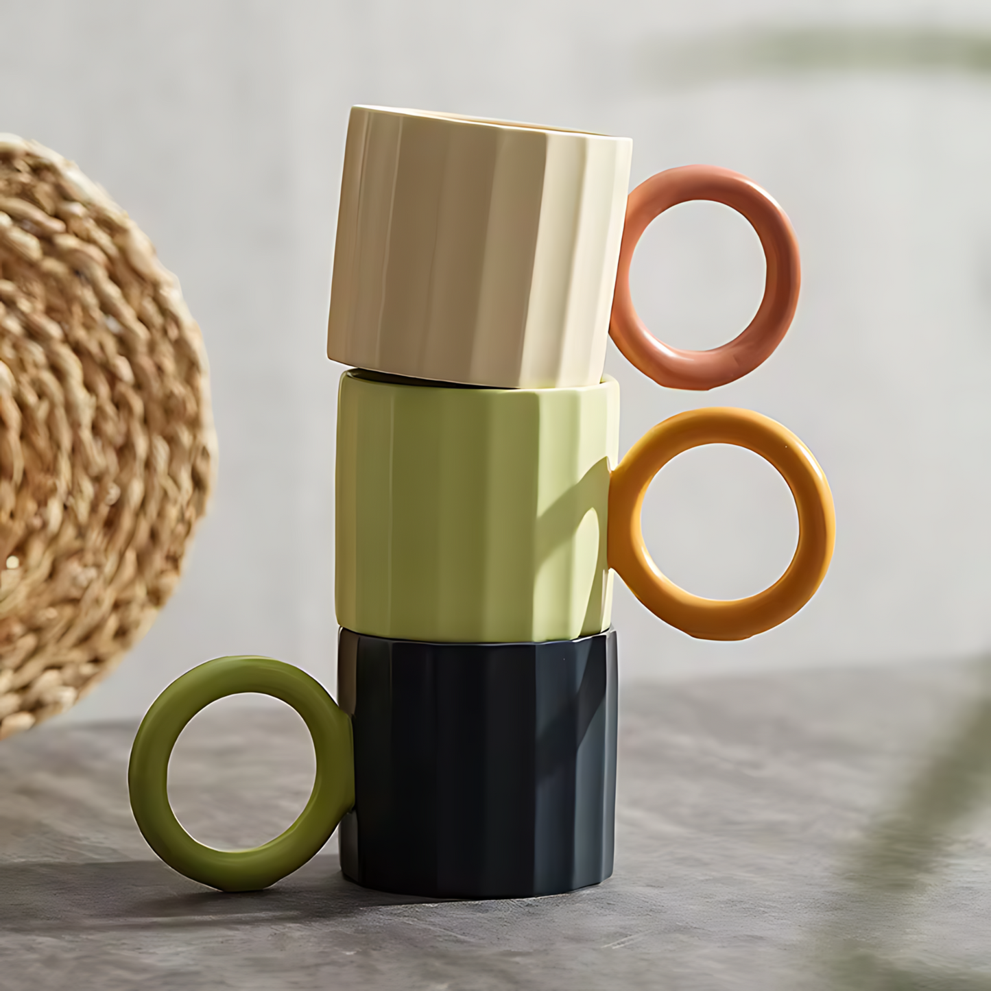 Nordic Style Ceramic Mugs