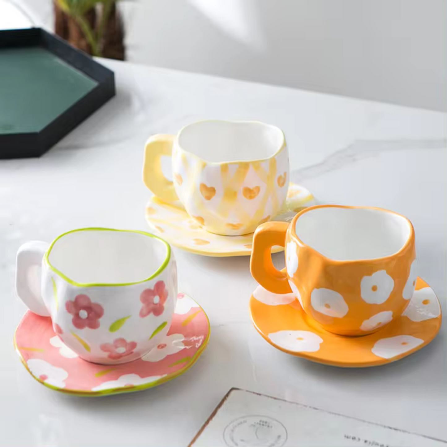 Summer Ceramic Mugs 200ml