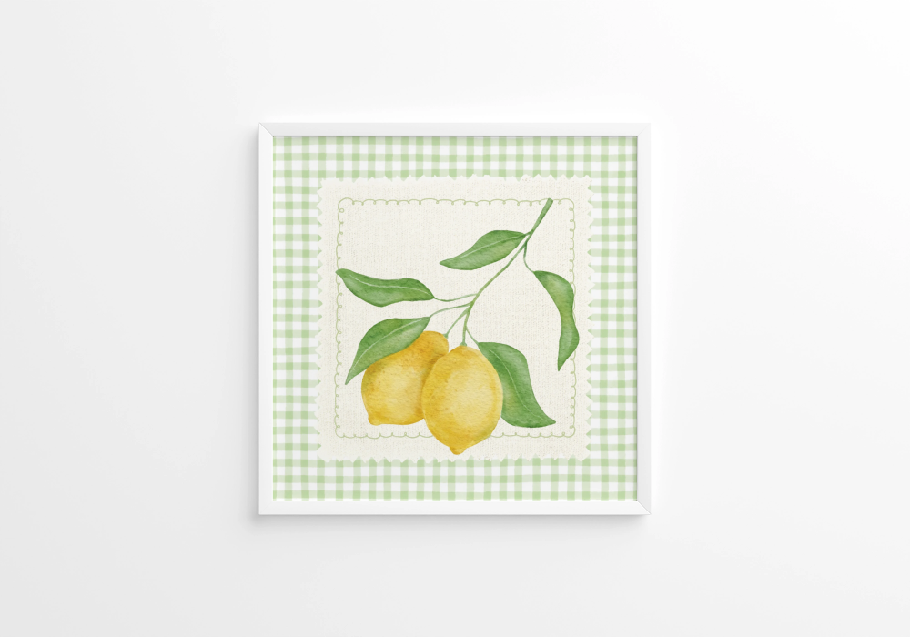 LEMON GINGHAM