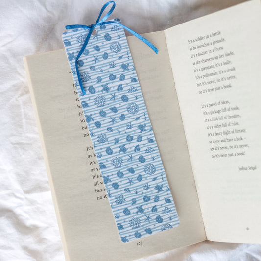 Seashell Dreams Bookmark – Take the Ocean with You