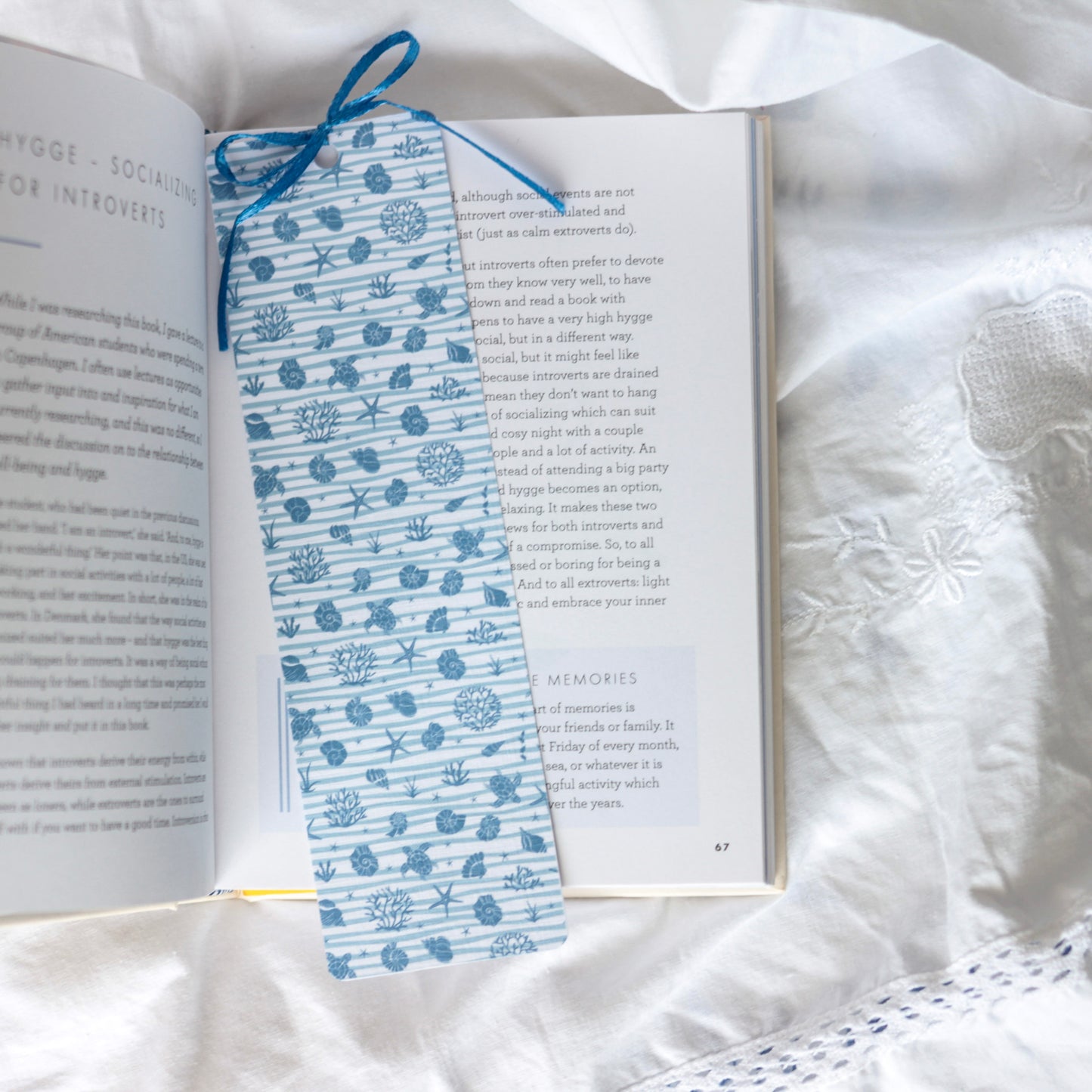 Seashell Dreams Bookmark – Take the Ocean with You
